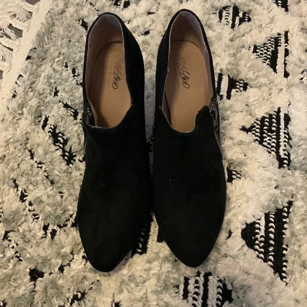 Mossimo Supply Co - Black Heel Booties - Size 8